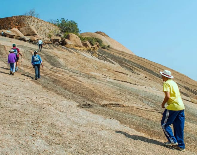 Savandurga Trek From Bangalore Image
