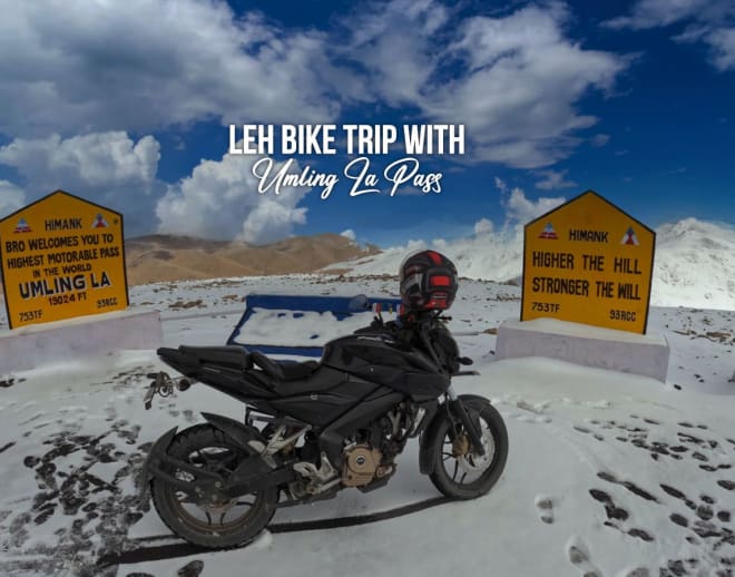 Umling La Pass Bike Trip from Leh Image