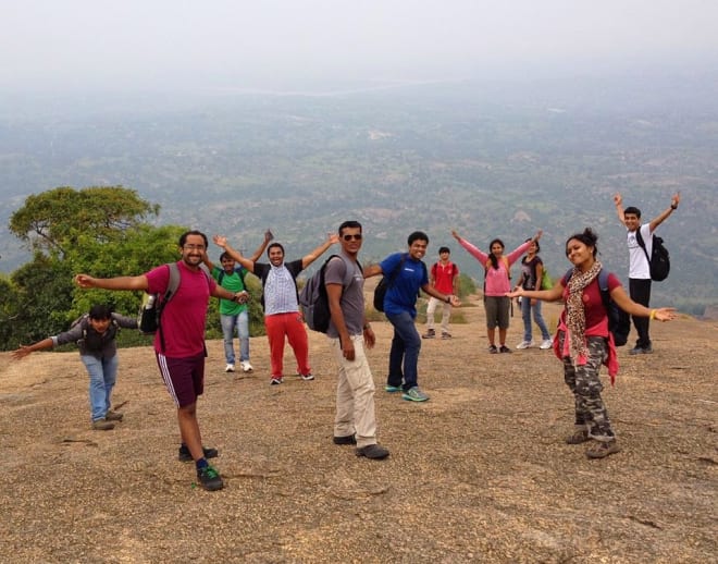 Savandurga Trek From Bangalore Image