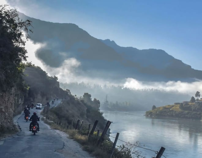 Bhutan Bike Trip from India Image